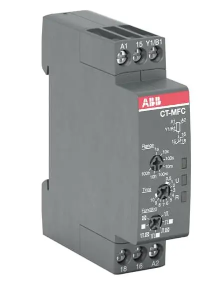 

Original ABB Time Relay CT-MFC.12 24-28VDC/24-240VAC