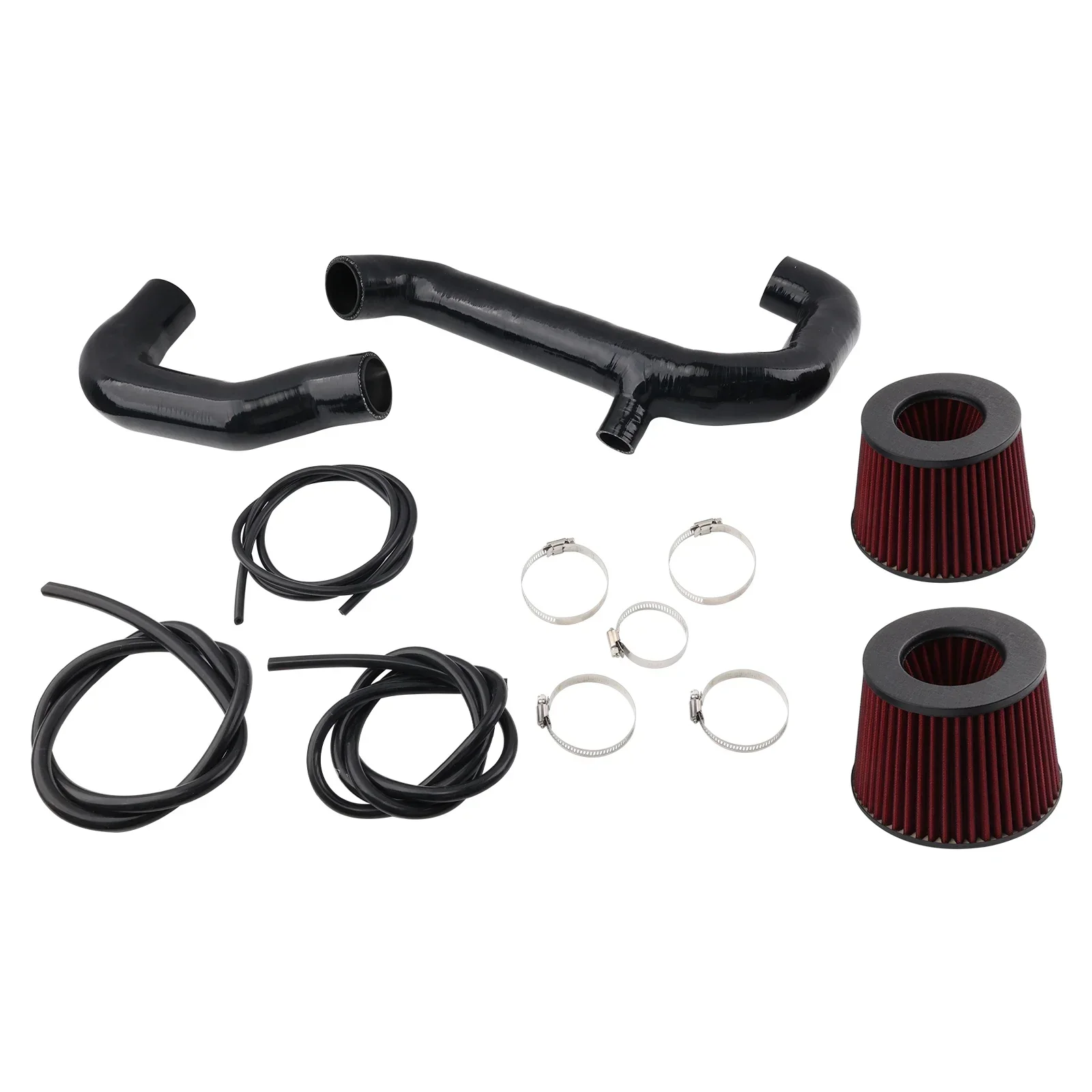 E90/E91/E92/E93 Cold Air Intake Kit Dry Filter+Inlet Pipe High Flow For BMW 135i 335i 335is 07-10 LHD N54 Engine