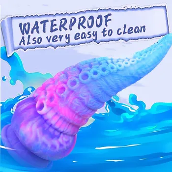 Huge Realistic Dildo Tentacle Big Thick Dildo Silicone Anal Plug Monster Dildo With Suction Cup Adult Sex Toy For Viginal Couple 4