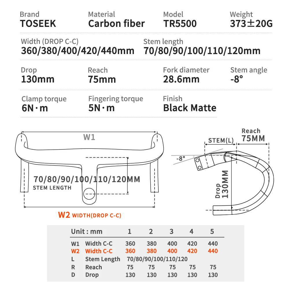 Carbon Handlebar Road Drop bar T800 Integrated Handlebar Di2 Bicycle Accessories