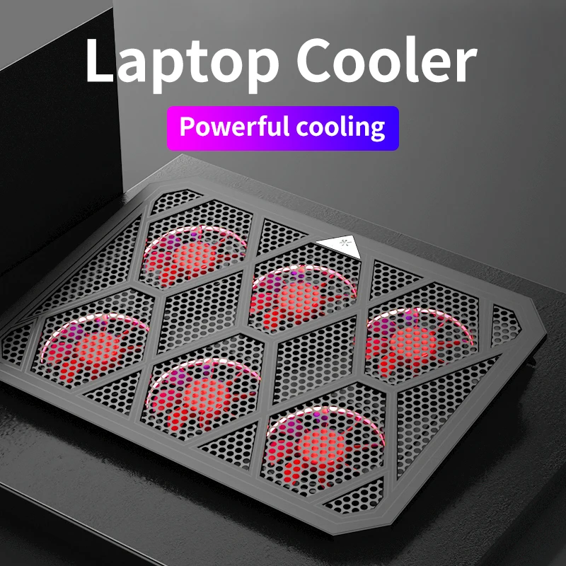 Suitable-For-15-17-Inch-Gaming-Laptop-Radiator-Six-Super-Fans ...