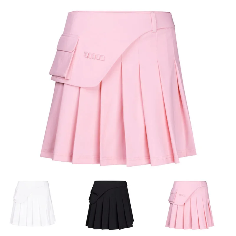 Girl's Golf skirt High Quality Clothes Sports Fashion Culottes Pleated Skirt Golf Women's Short Skirt All-match Outdoor
