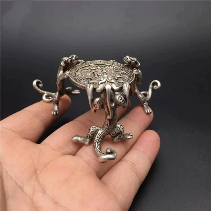 

Белая медная лампа Chi Dragon Oil, антикварная Женская подставка, украшение, цельное изделие, Прямая поставка