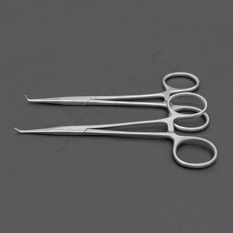 Separation Ligature Forceps Right Angle Hemostatic Forceps Vascular Fine Elbow Holding Tissue Surgical Instruments