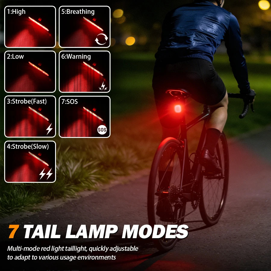 Enhanced Bike Light Set - Premium LED Front and Rear Lights