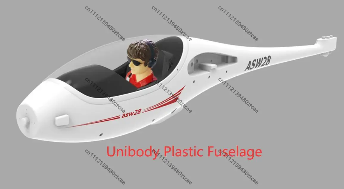 Planeur RC ASW28 2540mm EPO 6CH PNP/KIT