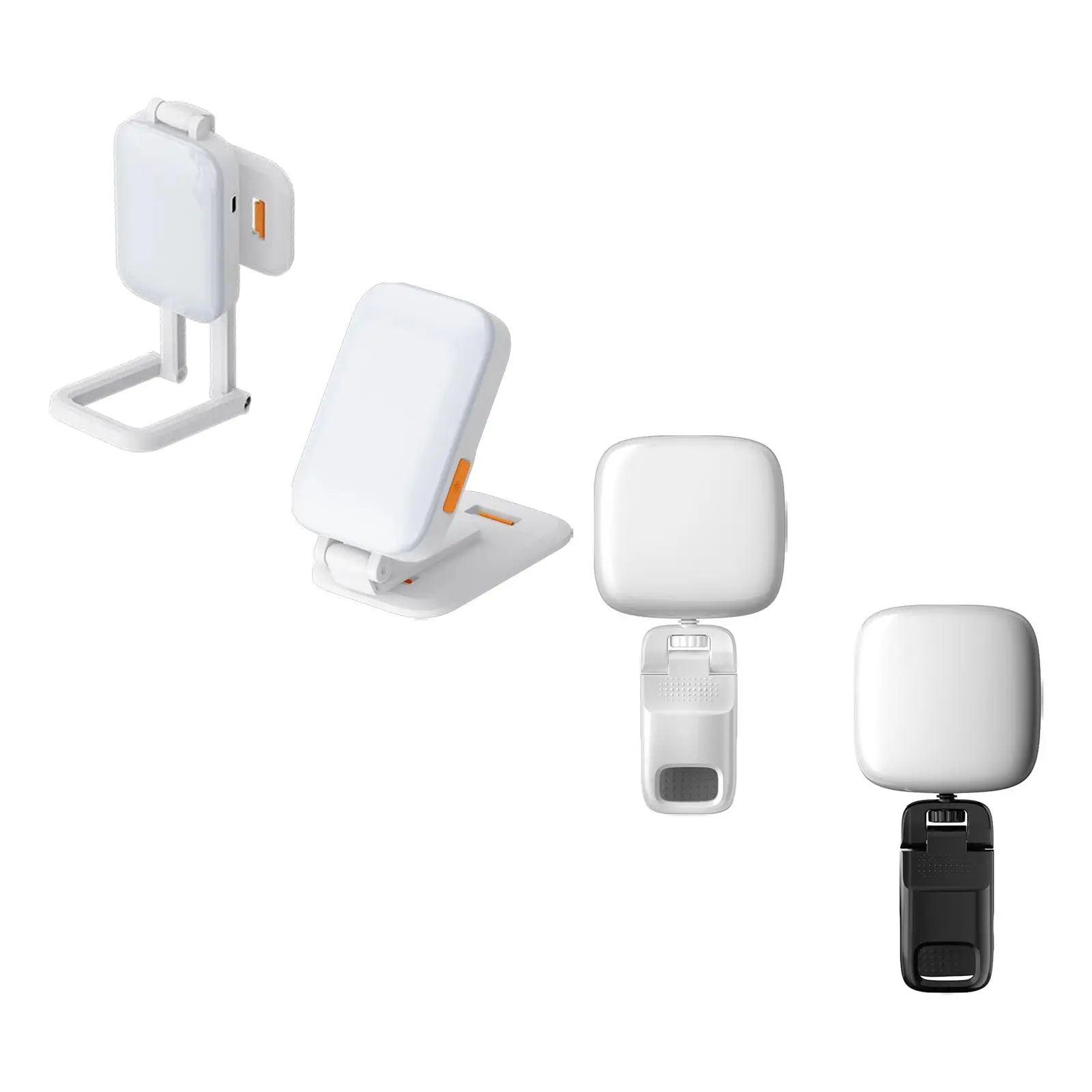 휴대용 사진 조명 LED 필 램프, 미니 LED 카메라 조명, 회의 라이브 스트림, DSLR 카메라, 브이로그 컴퓨터용 셀카 조명
