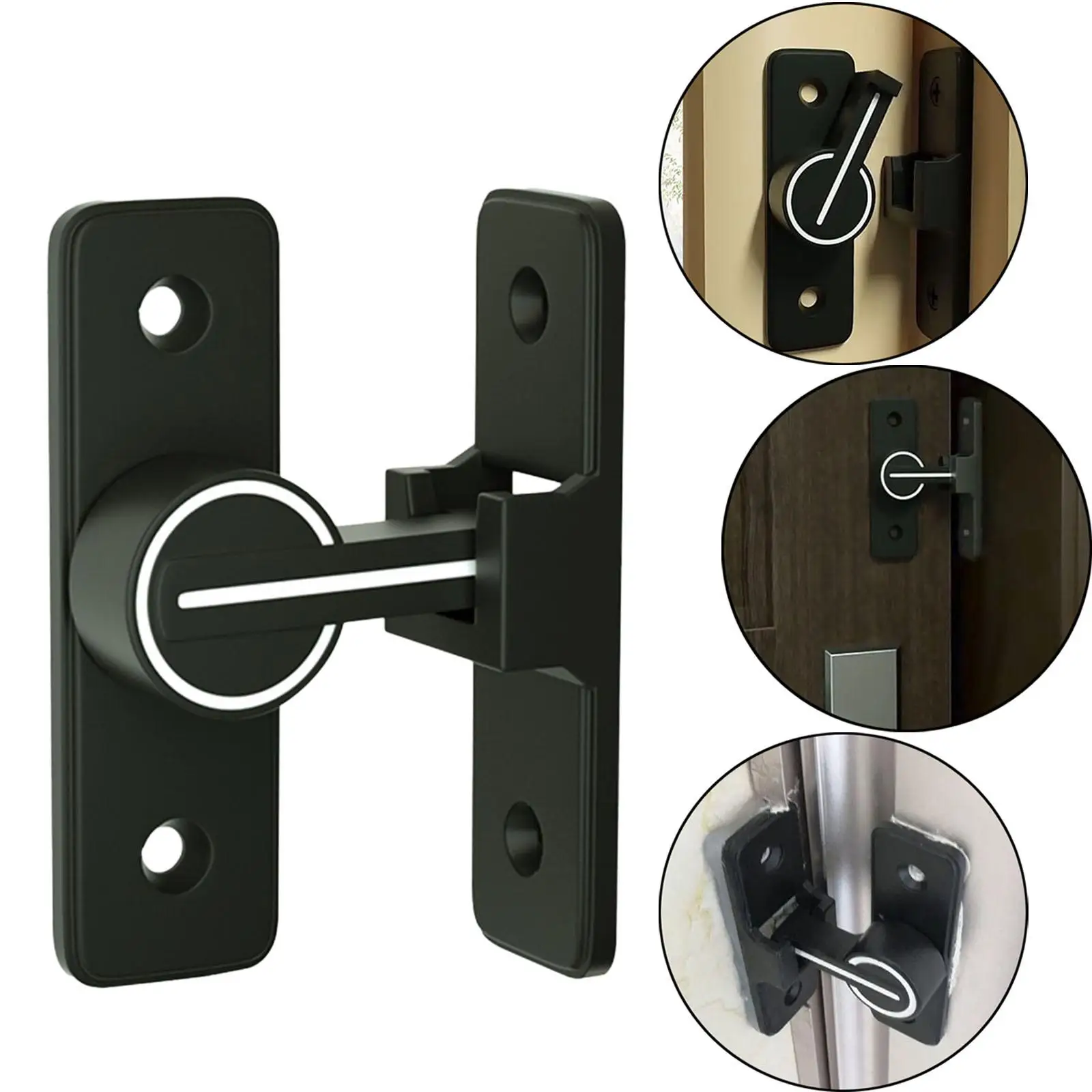 Door Latch Zinc Alloy Durable Hardware Gate Latch for Outdoor Cabinet Fence