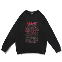 

Hot New Prepare for Hell Tour Pullover Rock Band Pullovers Men Retro Slipknots Clothes Heavy Metal Sweatshirt Unisex Sweatshirts