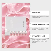 2 outils + 6 flacons – Coffret coréen hydratant et régénérant, Essence de soin quotidienne raffermissante et anti-ridules 6