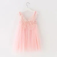 Robes d'été avec ailes pour filles, tenue de Rh, tutu, vêtements de fête d'anniversaire pour enfants 2