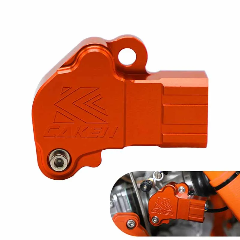 

Motorcycle Carburetor Solenoid Cover CNC TPS Sensor Guard Protector Conversion Kit for KTM/Husqvarna EXC2 18-24