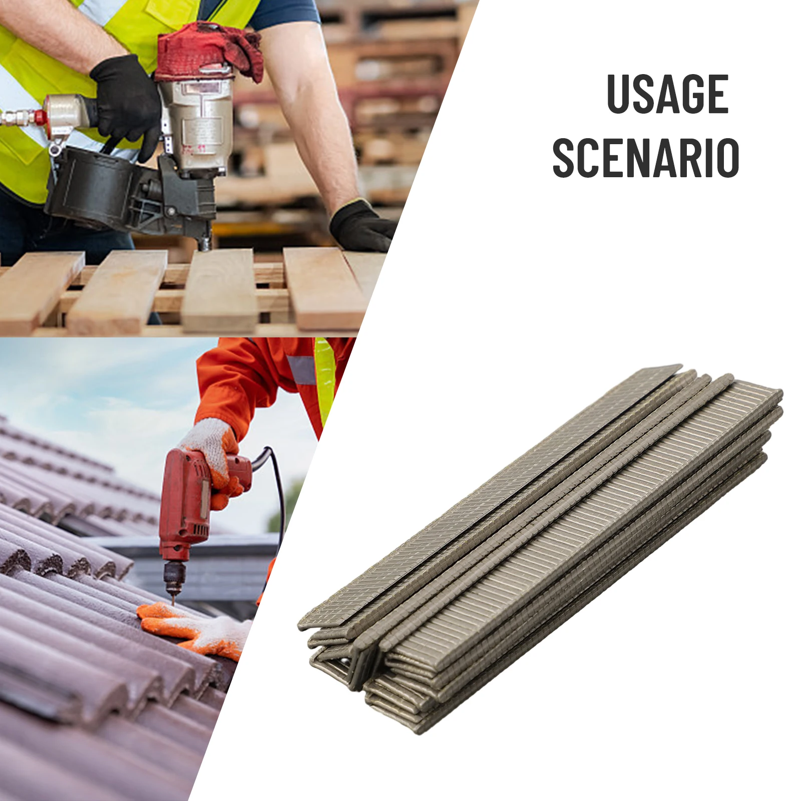 

Brad Nails Staple Replacement Accessories Kit Woodworking F15/F20/F25/F30 Furniture Decorating Stainless Steel