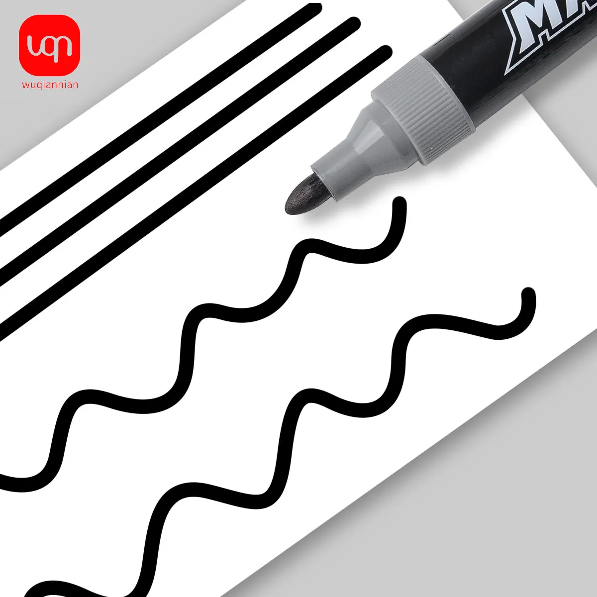 WQN-5/10 Pcs Erasable Fiber Whiteboard Pen Blackboard Office School Art Marker Stationery Supplies