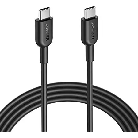 Кабель Anker A8032 60W CC 0.9м черный inexpensive cable |