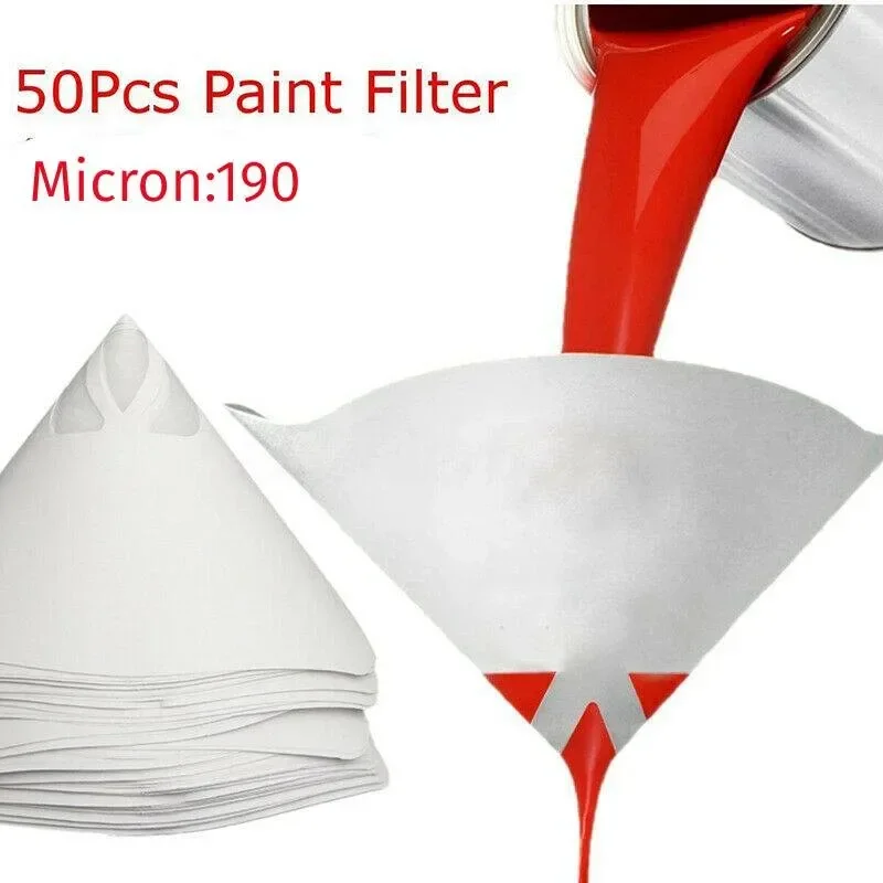 Filtri Per Vernice 100 Pezzi - Carte Filtro Con Imbuti Silicone Per Pittura E Resine - Foto 4