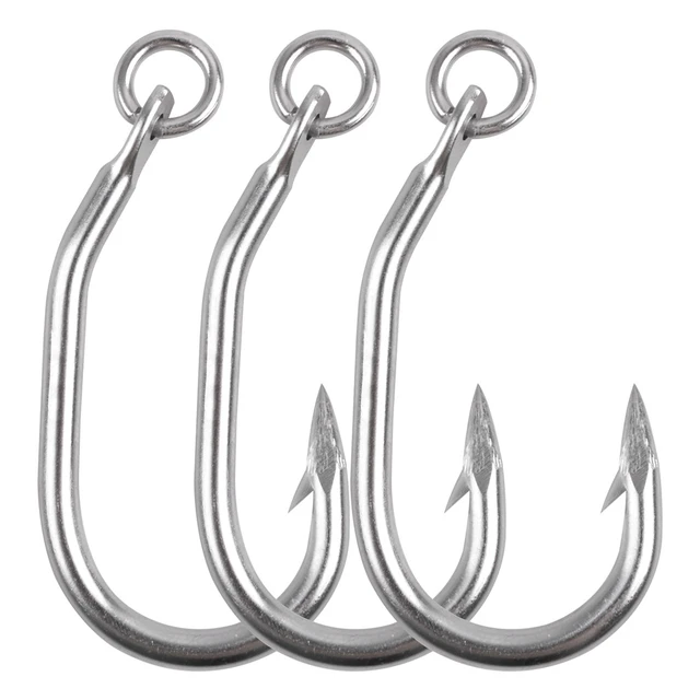 Fishing Hooks Stainless Steel 7/0  Stainless Steel Fishing Hook 14/0 -  5pcs 7731 - Aliexpress