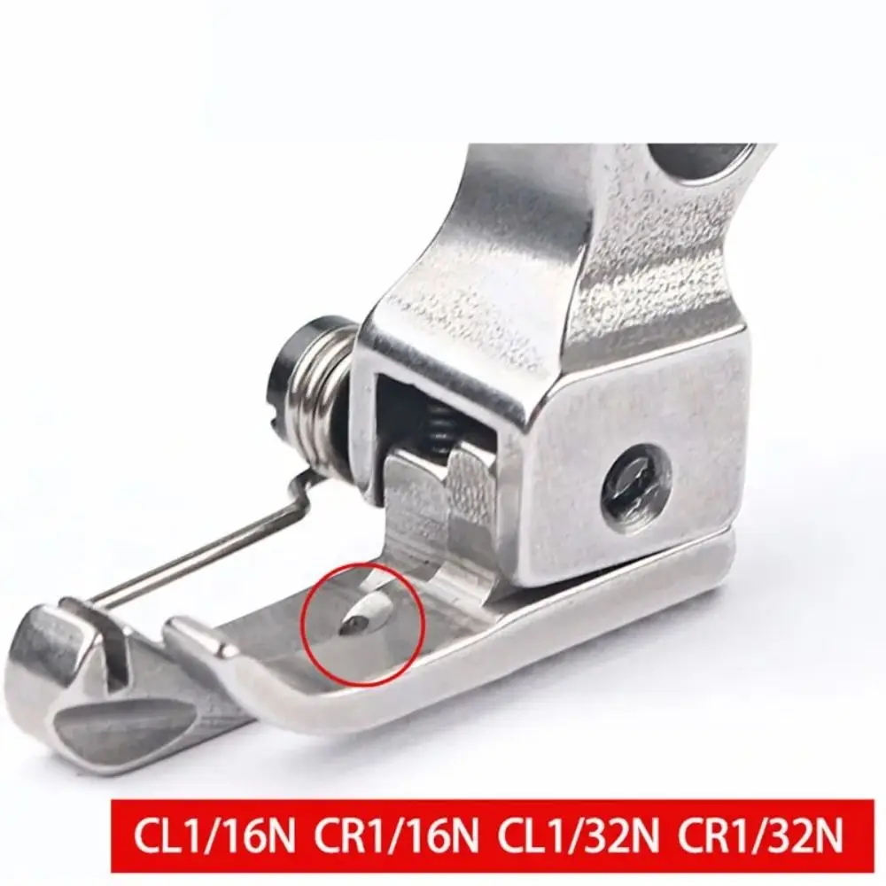 Steel Sewing Machine Foot for Topstitching and Collar Pressing
