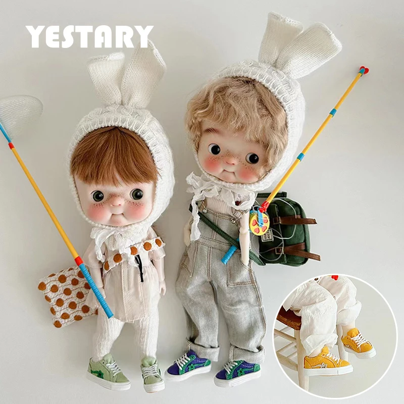 

Обувь для кукол YESTARY BJD, парусиновая обувь, обувь для скейтбординга для 1/6 Blythe Ob24 Ob22, аксессуары для кукол, обувь ручной работы, миниатюрные игрушки