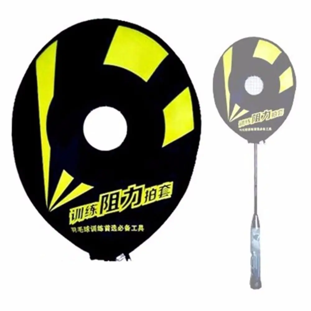 Swing Hitting Oxford Accessories Badminton Racket Resistance Cover Racquet Sleeves Power Exerciser Enhance Wrist Sport Supplies badminton swing trainer badminton rackets set