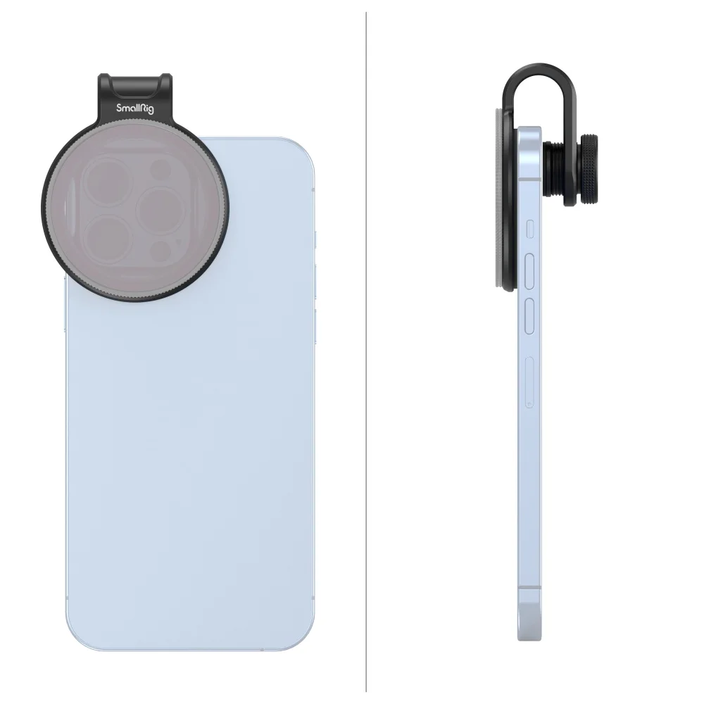 SmallRig Anneau Adaptateur de Filtre 52mm/Support pour iPhone 14 Pro Max