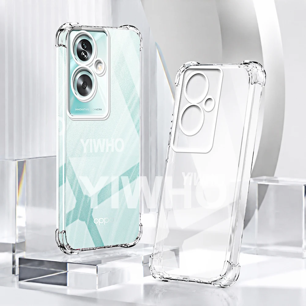 Clear Luxury Shockproof Back Cover - Transparent Soft TPU Case (1/2/3/10 Pcs)