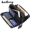 Baellerry Men's Long Purse Men Wallets Double Zipper Men Clutch Wallets Business Large Capacity High Quality Brand Male Purse 3