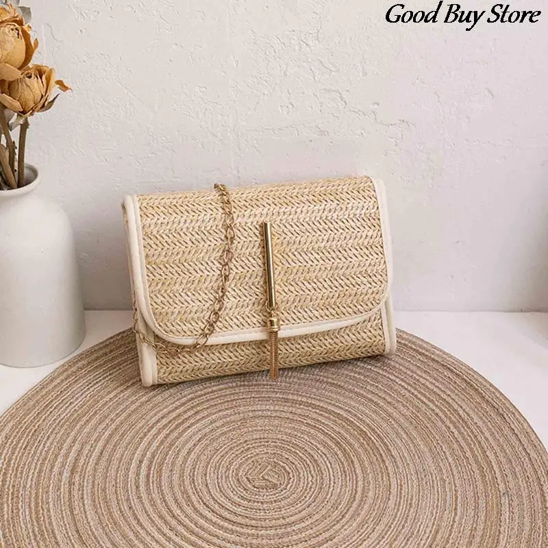 Grande Pochette En Paille/rafia COET Rouge - Occasion En Très Bon état
