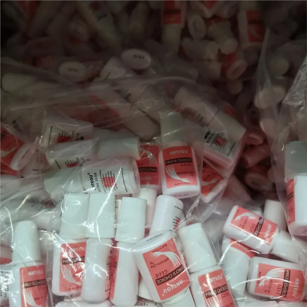 10/7/5/2g Fast Drying Nail Glue for Nail Tips Super Strong Adhesive Liquid Glue Rhinestones Gel Glue With Brush Manicure Tools # 4