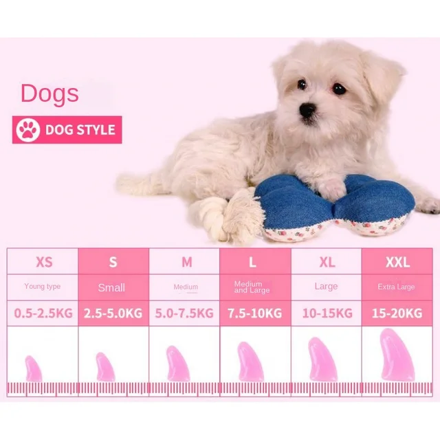 Pet Nail Cover Anti Scratch Cover Suitable For Dogs Cats Nail Covers Cat Dog Paw Covers Anti Cat Scratch Cat Accessories 6