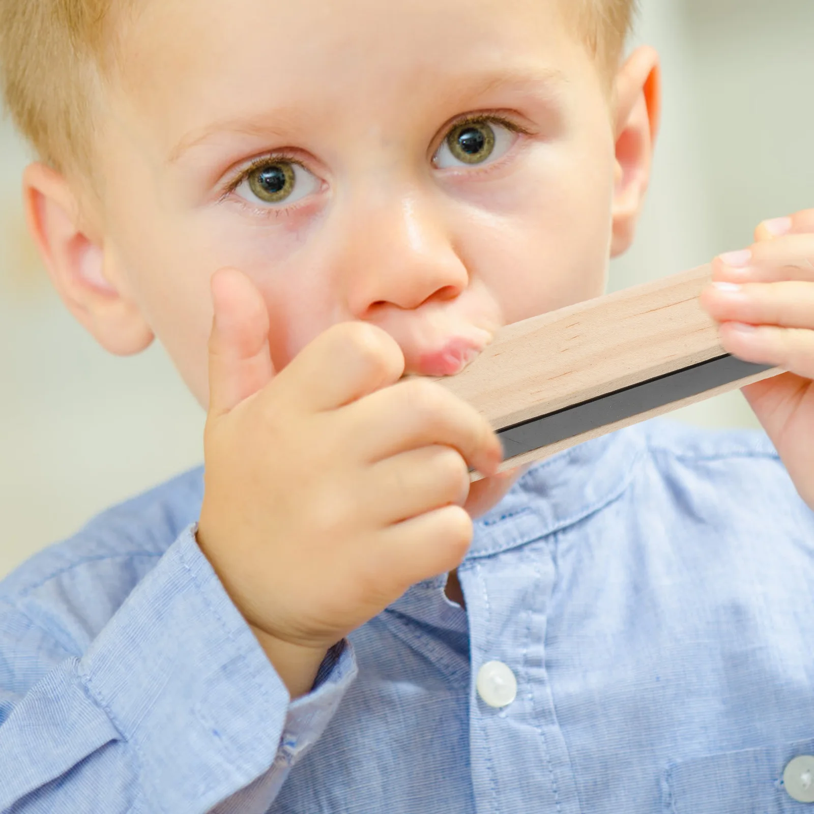 Wooden Body Harmonica Toy 10 Holes Student Musical Instrument Beginner Blues Diatonic Mouth gan diatonic harmonica kids harmonica