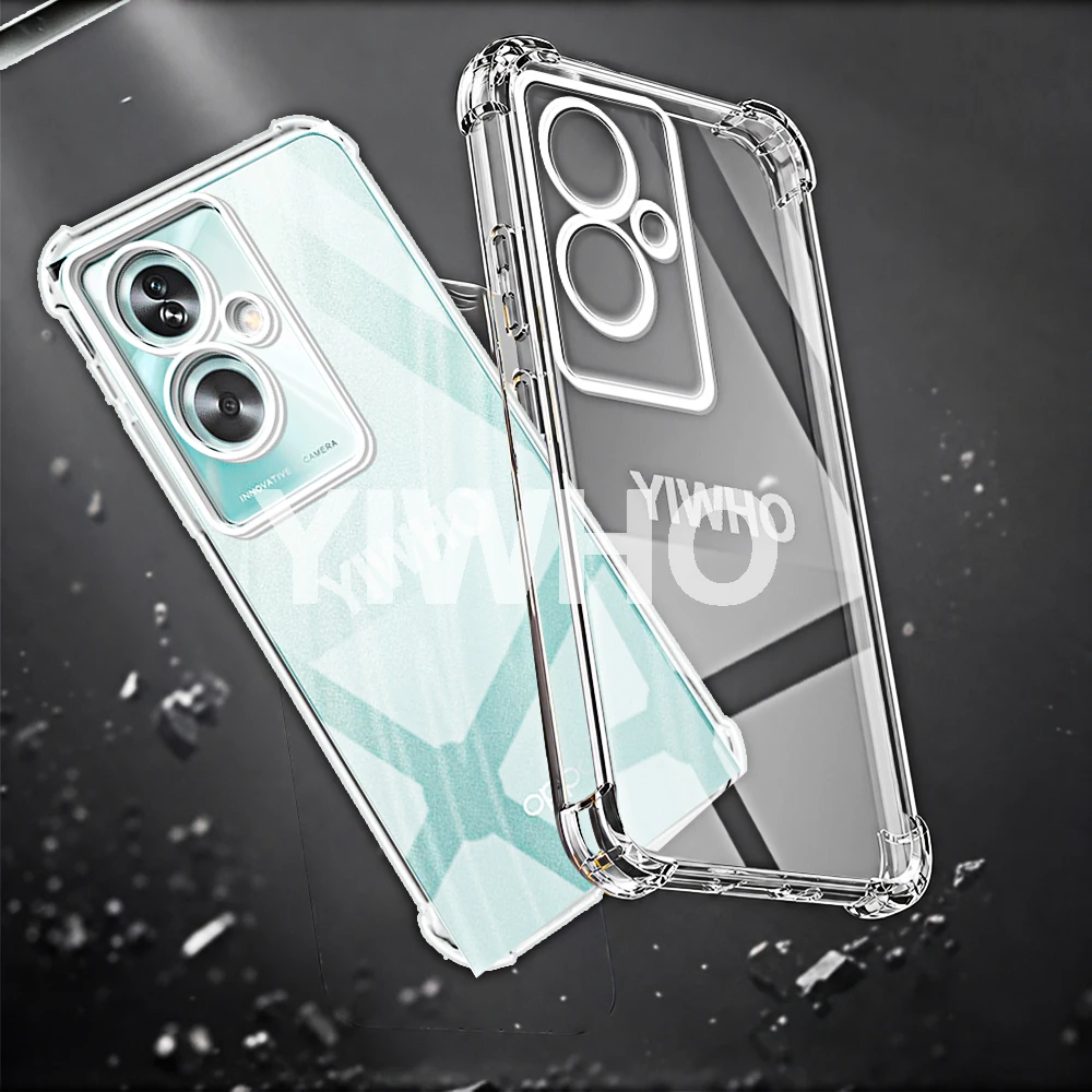 Clear Luxury Shockproof Back Cover - Transparent Soft TPU Case (1/2/3/10 Pcs)