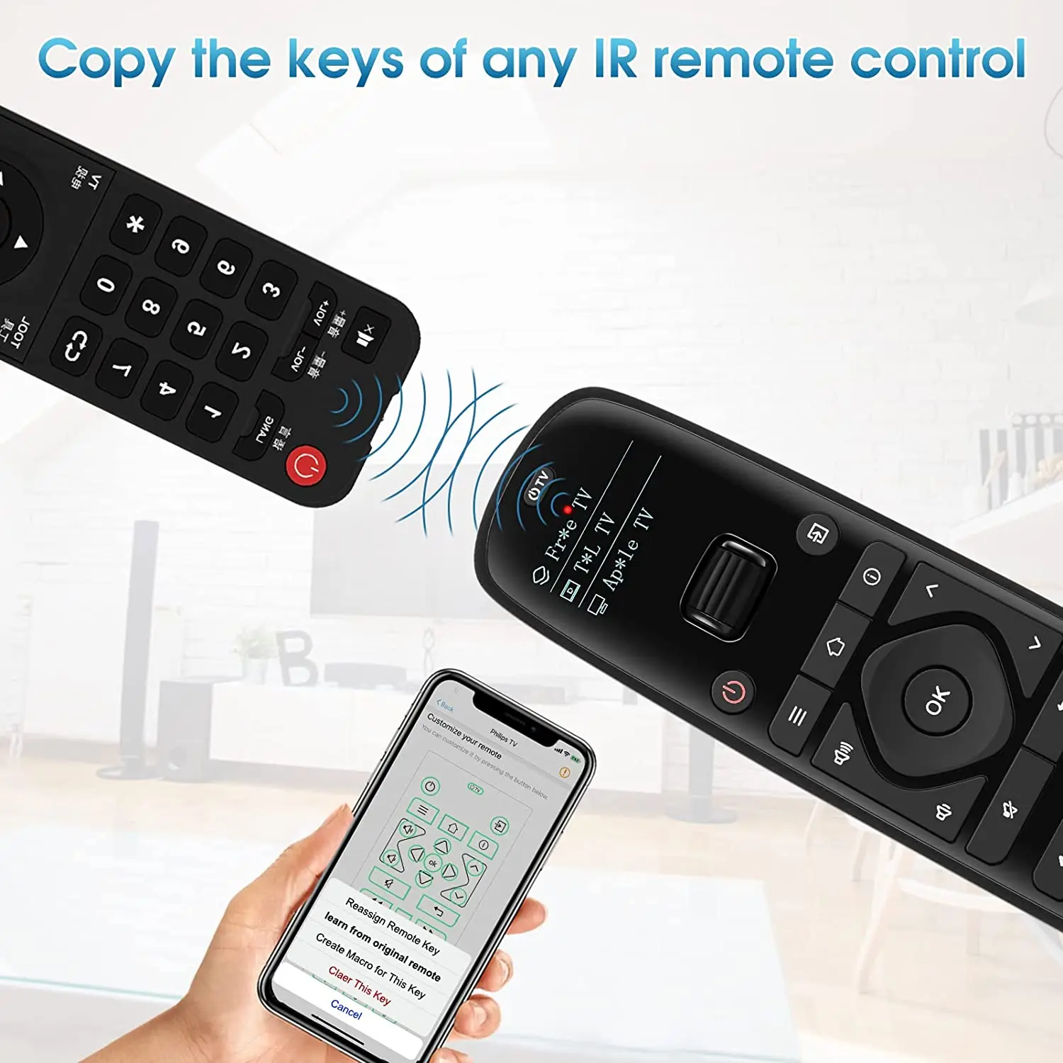 APP 설정 및 OLED 디스플레이를 갖춘 SofaBaton U2 범용 리모컨, 최대 15명의 엔터테인먼트를 위한 올인원 스마트 리모컨  - AliExpress