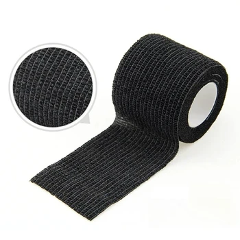 1/5/10/20 Nero Tattoo Grip Benda Copertura Avvolge Nastri Non tessuti, Impermeabili, Autoadesivi, Protezione delle dita Accessori per tatuaggi