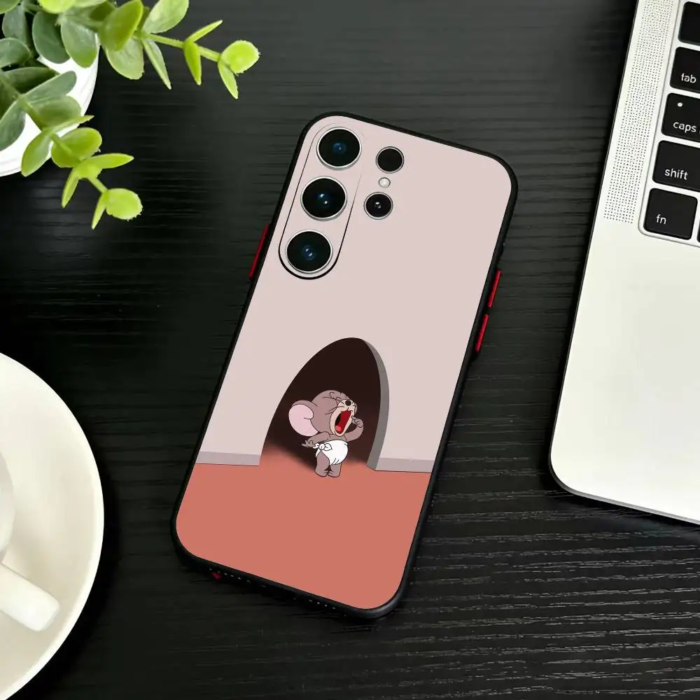 Cartoon Duo Black Soft Phone Case Cover