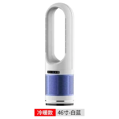 

46 inches floor standing smart electric HEPA Filter air purifier bladeless home fan with cooler and heater