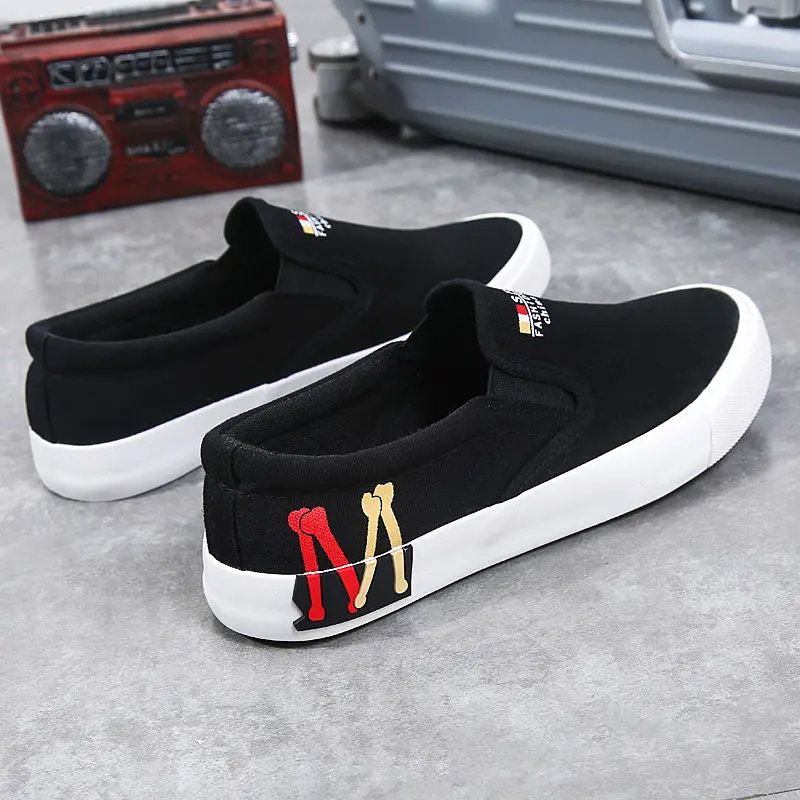 2023 New Canvas Shoes Men Summer Classic Loafers Men Casual Shoes Breathable Lazy Walking Flat Men Shoes Sneakers Plus Size 47 6