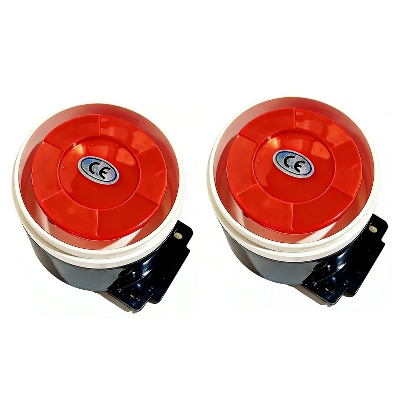 Wired Mini Horn Siren Sound Alarm System - Durable 120dB Anti-Theft Home Security Alert