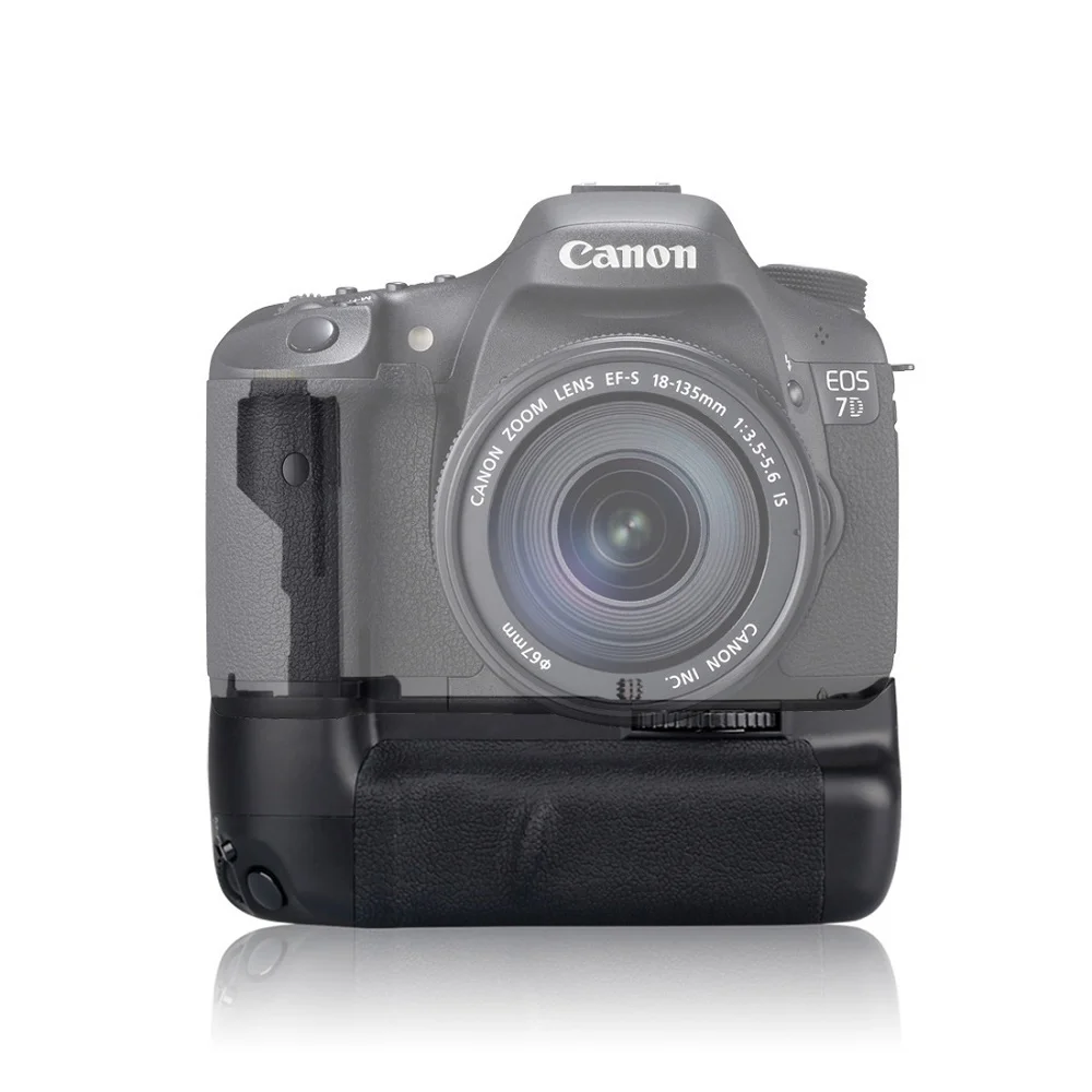 Mcoplus BG-7D Vertical Battery Grip for Canon EOS 7D DSLR Camera Replacement BG-E7 / Work with LP-E6 Battery grip