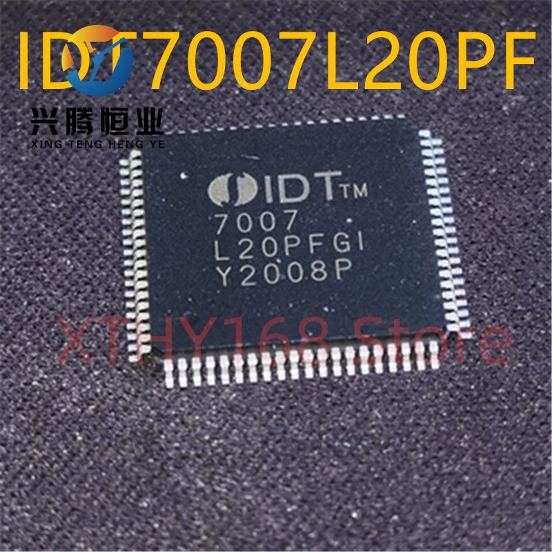 

Новые и оригинальные 2 штуки IDT7007L20PF 7007L20PFGI QFP80