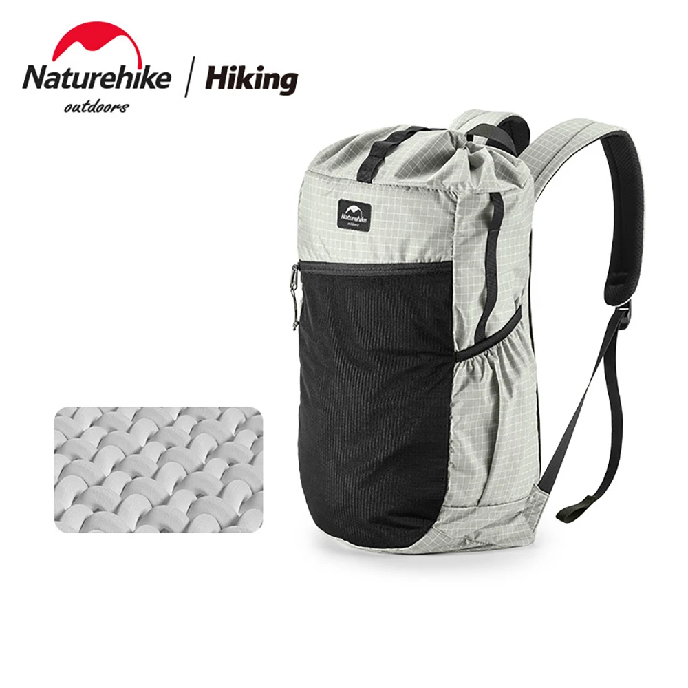 naturehike-キャンプ狩猟登山用の軽量アウトドアバックパック20l