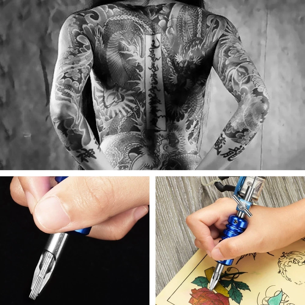 刺青 タトゥー 手彫り ニードルジグ