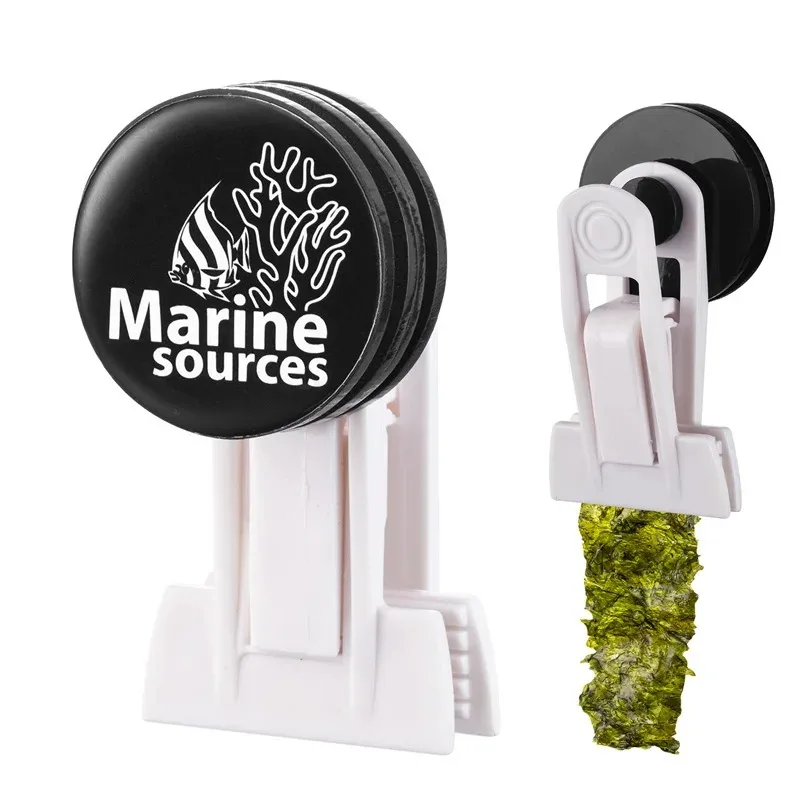 Veggie Clip for Aquarium, Marine Sources, Strong Magnetic Algae Feeding Clamp, Seaweed Supplies Clip, Vegetable Clip