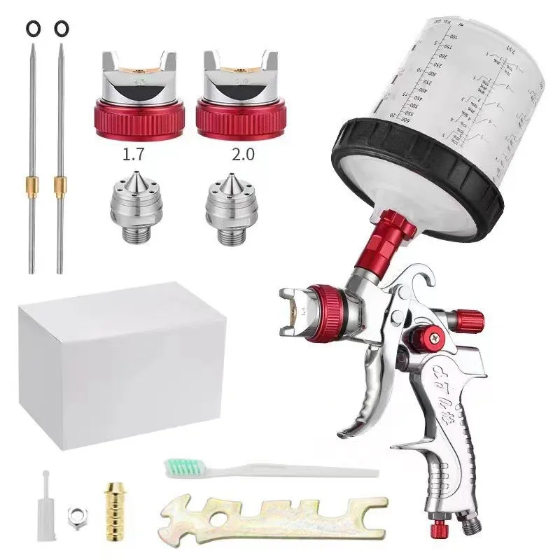 Lvlp Wholesale Pneumatic Paint Spray Gun 1.3mm High Atomizing Spray Gun