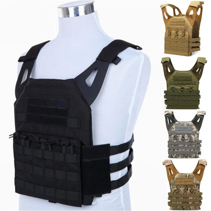 

JPC Plate Carrier Vest Molle Airsoft Tactical Vest Combat CS Wargame Paintball Armor Body Military Equipment Hunting Vests