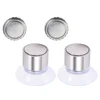 2 Sets Simple Magnetic Soap Holder Car Mount Wall Mounted Rack Hanging Bathroom Stainless Steel Suction Miss Holders 2