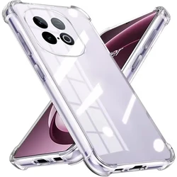 Transparent Silicone Shockproof Back Cover Case for Vivo iQOO Z10 Turbo Pro (Transparent Case)