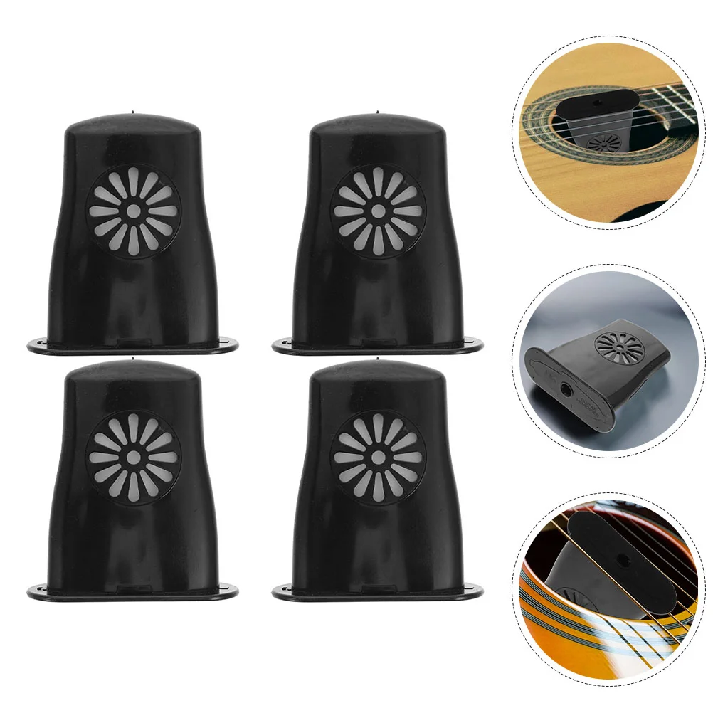 4 Pcs Guitar Humidifier Sound Hole Moisturizer Acoustic Instrument Humidity Control