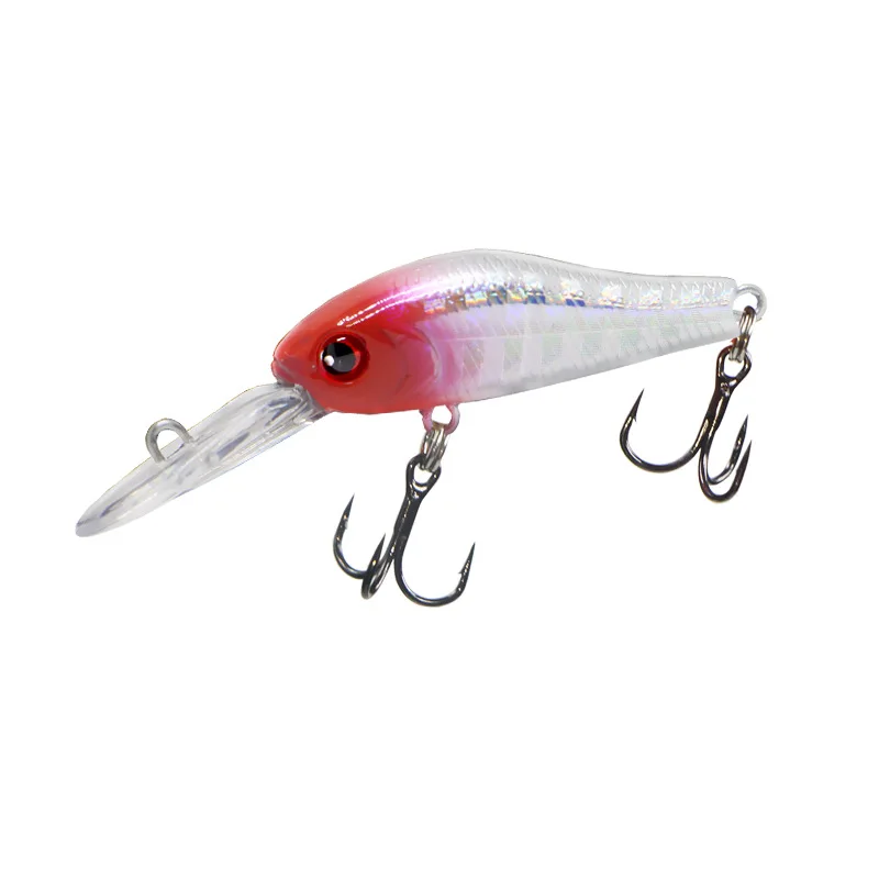 LETOYO 35mm 2.4g Micro Lure Minnow Jerkbaits Sinking Mini Minnow Hard Baits  Rattle Wobblers For Trout Anti-hanging bottom