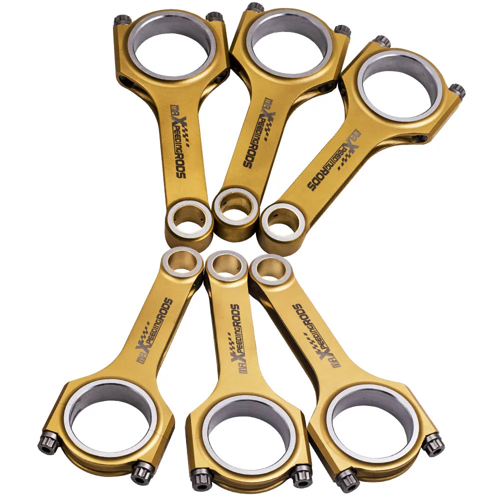 Bielle Forgiate H-Beam Arp2000 Set Di Bulloni Per Bmw N54B30 3.0 E90 E91 E92 Bielle/Aste Pistone Shot Peen Manovelle Titanizzazione